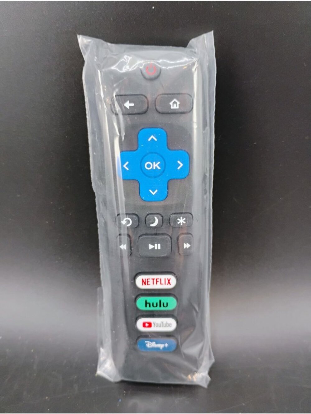 Universal Remote Control With Streaming Service Buttons